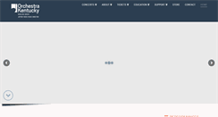 Desktop Screenshot of orchestrakentucky.com